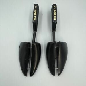 Kiwi Shoe Spreaders Stretchers Medium Black Gold Pair of 2
